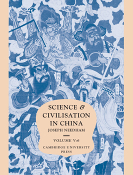 Hardcover Science and Civilisation in China, Part 6, Military Technology: Missiles and Sieges Book