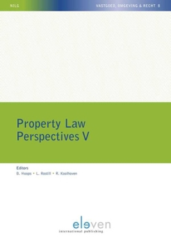 Paperback Property Law Perspectives V: Volume 8 Book