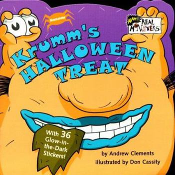Krumm's Halloween Treat: Glow-in-the-Dark Sticker Book (Real Monsters)