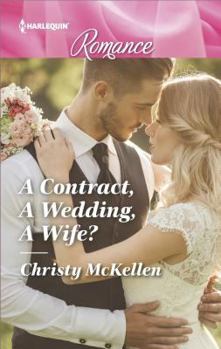 Mass Market Paperback A Contract, a Wedding, a Wife? [Large Print] Book