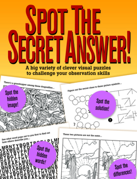 Paperback Spot the Secret Answer Book