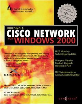 Paperback Building a Cisco Network for Windows 2000 Book