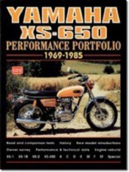 Paperback Yamaha Xs-650 1969-1985: Performance Portfolio Book