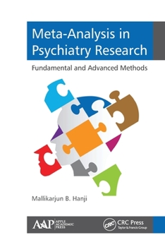 Paperback Meta-Analysis in Psychiatry Research: Fundamental and Advanced Methods Book
