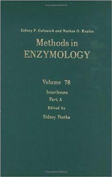 Hardcover Interferons, Part A (Volume 78) (Methods in Enzymology, Volume 78) Book
