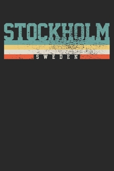 Paperback Notebook: Stockholm Ruled 6x9 120 Pages Book