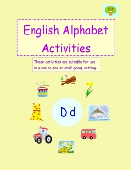 Paperback English Alphabet Activities Book