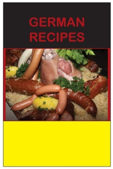 Paperback German Recipes Book