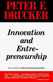 Paperback Innovation and Entrepreneurship Book