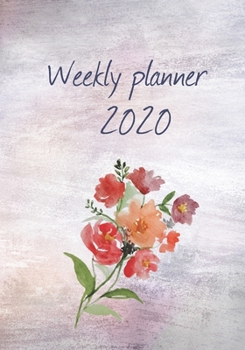 Paperback Weekly Planner 2020 Book