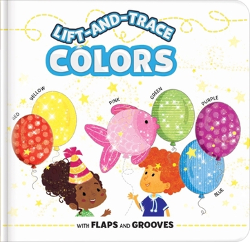 Board book Lift-And-Trace: Colors: With Flaps and Grooves Book