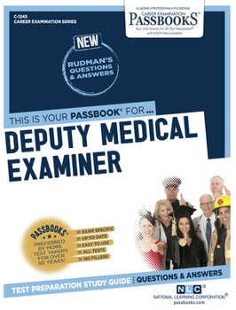 Paperback Deputy Medical Examiner (C-1245): Passbooks Study Guide Volume 1245 Book