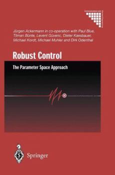 Paperback Robust Control: The Parameter Space Approach Book