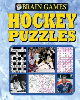 Spiral-bound Brain Games - Hockey Puzzles Book
