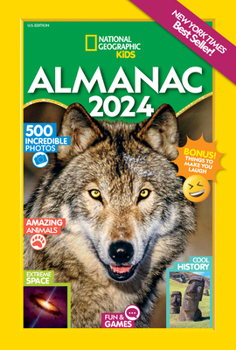 Paperback National Geographic Kids Almanac 2024 (Us Edition) Book
