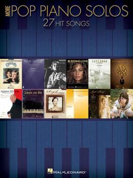 Paperback More Pop Piano Solos: 27 Hit Songs Book