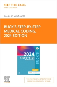 Printed Access Code Buck's Step-By-Step Medical Coding, 2024 Edition - Elsevier E-Book on Vitalsource (Retail Access Card) Book