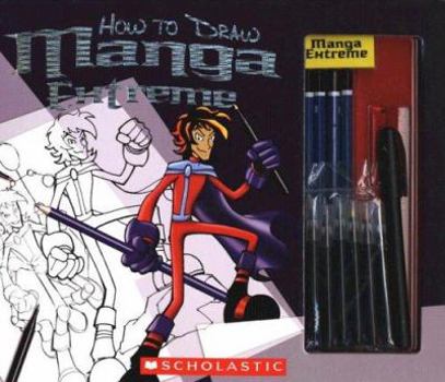 Hardcover How to Draw Manga Extreme [With Ruler and Practice Pad and Sketch Pencils, Mini Markers, and Fine Tip Marker and Plastic Eras Book