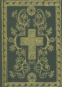 Hardcover Pocket Bible: New Century Version, Hunter Green Magnetic Closure, Gilded-gold, Illuminations Series the Cross Book