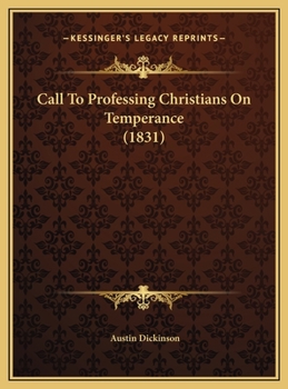 Call To Professing Christians On Temperance