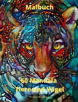 60 Mandala Tiere und V�gel Malbuch: 60 Premium-Malvorlagen mit tollen Motiven - Stressabbauende Mandala-Motive mit Tieren und V�geln f�r Erwachsene - Entspannungs-, Meditations- und Gl�cks-Malvorlagen