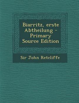 Paperback Biarritz, Erste Abtheilung [German] Book