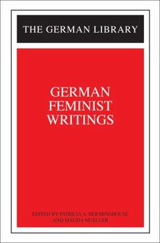 Paperback German Feminist Writings Book