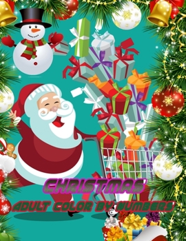 Christmas Adult Color By Numbers: a beautiful colouring book with Christmas designs on a black background, for gloriously vivid colours