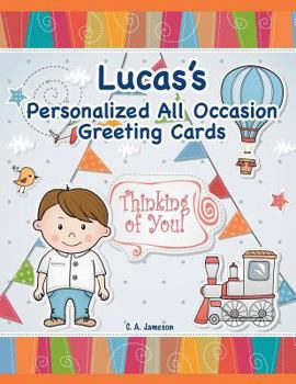 Paperback Lucas's Personalized All Occasion Greeting Cards Book