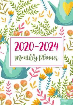 2020-2024 Monthly Planner: Five Years Monthly Calendar Planner (60 Months) For To Do List Journal Notebook - Academic Schedule Agenda Logbook Or Student Teacher Organizer - Business Appointment W/ Hol