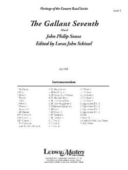 Paperback The Gallant Seventh: Conductor Score Book
