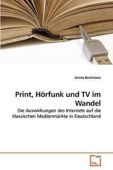Paperback Print, Hörfunk und TV im Wandel [German] Book