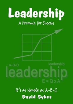 Paperback Leadership, A Formula for Success Book