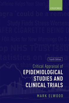 Paperback Critical Appraisal of Epidemiological Studies and Clinical Trials Book