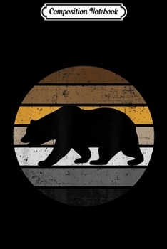 Paperback Composition Notebook: Gay Bear Vintage Distressed Journal/Notebook Blank Lined Ruled 6x9 100 Pages Book