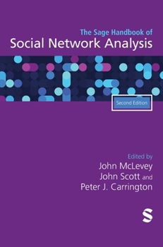 Hardcover The Sage Handbook of Social Network Analysis Book