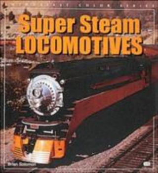 Paperback Super Steam Locomotives Book