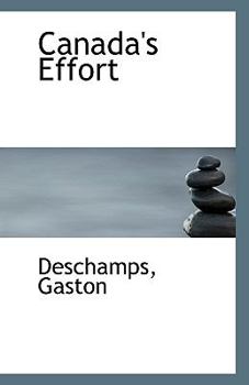 Paperback Canada's Effort Book