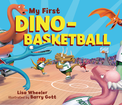 Board book My First Dino-Basketball Book