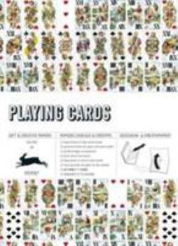 Paperback Gift Wrap Book Vol. 65 - Playing Cards (Gift & Creative Paper Books) (English and Spanish and French and German Edition) Book
