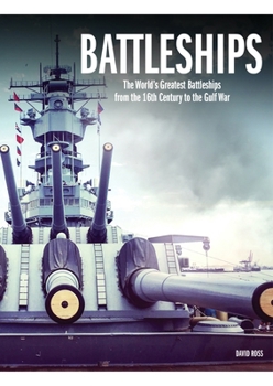 Hardcover Battleships: The World's Greatest Battleships from the 16th Century to the Gulf War Book