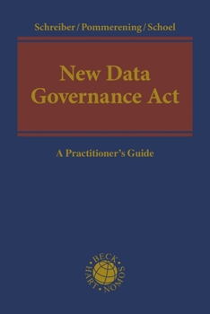 Hardcover New Data Governance ACT: A Practitioner's Guide Book