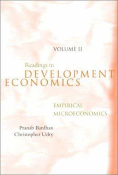 Paperback Readings in Development Economics, Volume 2: Empirical Microeconomics Book