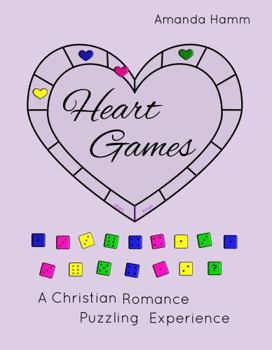 Paperback Heart Games: A Christian Romance Puzzling Experience Book