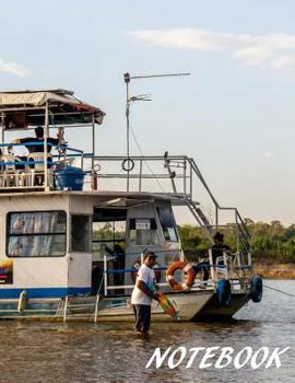 Paperback Notebook: Cable Ferry Composition and Exercise book for teachers, coaches and students. 8.5*11 inch, 200 Pages. Book