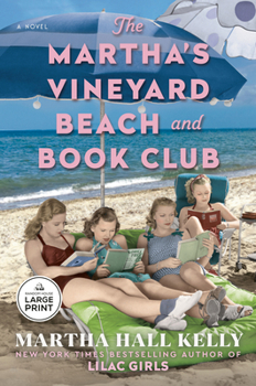 Paperback The Martha's Vineyard Beach and Book Club [Large Print] Book