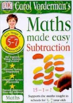Paperback Subtraction (Carol Vorderman's Maths Made Easy) Book