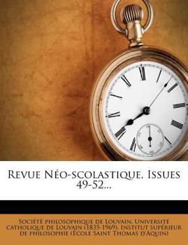 Paperback Revue Neo-Scolastique, Issues 49-52... [French] Book