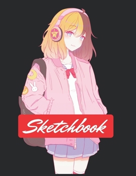 Paperback Anime Sketchbook: Fun Manga Related Personalized Sketch Book to Sketching Drawing or Coloring - Gift Idea for Teen Artists to Learn & Pr Book