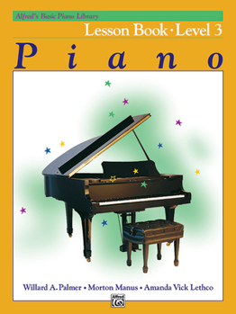 Paperback Alfred's Basic Piano Library Lesson Book, Bk 3 Book